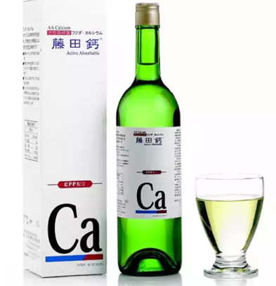 【宅配免運】藤田鈣液劑 750ML 天然鈣(AACa) 日本鈣水 實體藥局直營 原廠公司貨