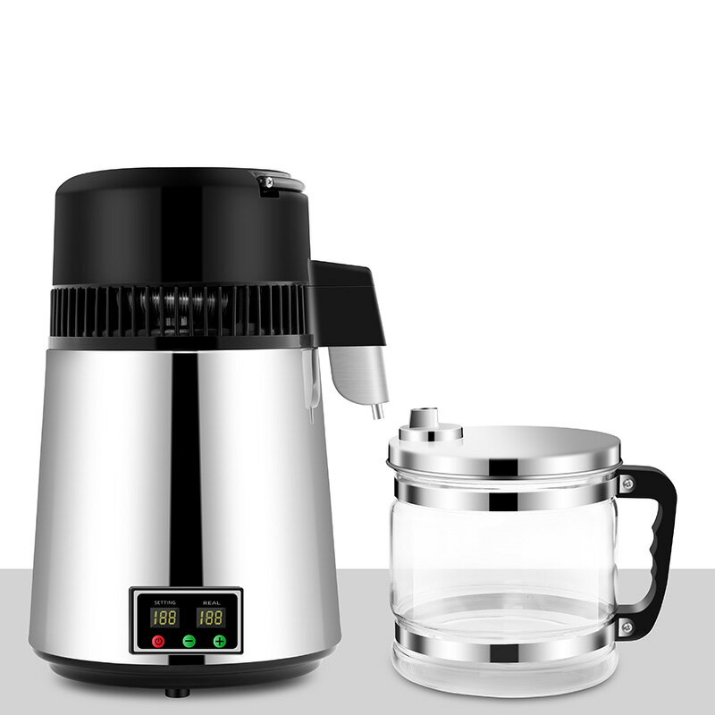 牙科蒸餾水機 不銹鋼蒸餾水制水器 口腔診所實驗室小型家用純露機110V