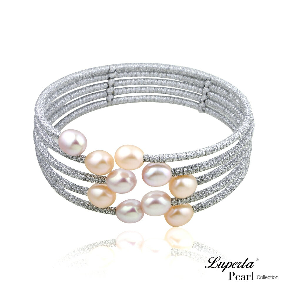 大東山珠寶 天然淡水珍珠手鍊 幸福光影 珍珠手環