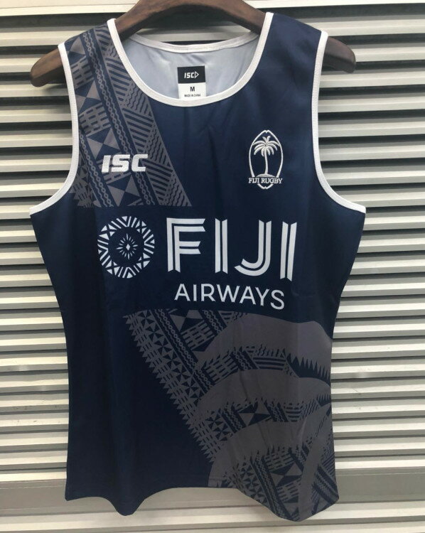 2019新款勇士隊斐濟騎士湯加背心橄欖球上裝衣服男rugby jereys