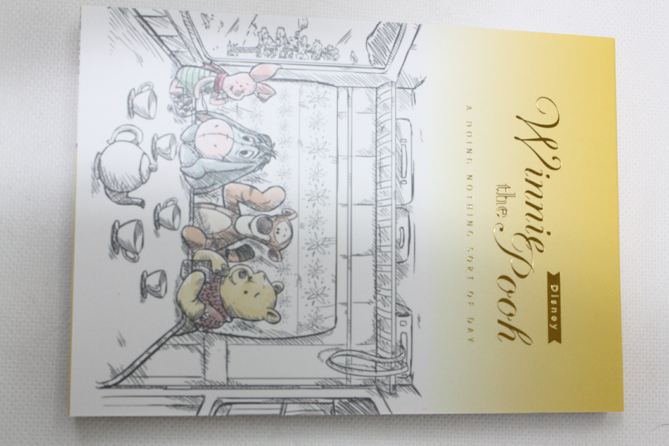 大賀屋 日本製 維尼 本 便條紙 信紙 便條本 迪士尼 小熊維尼 電影版 disney 正版 授權 J00014806