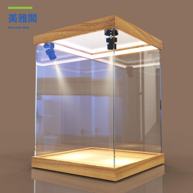 現貨減免 亞克力展示盒 亞克力收納盒 亞克力 亞克力高透明展示盒手辦模型 樂高收納盒積木盒可定製防塵罩子 八折下殺wy23