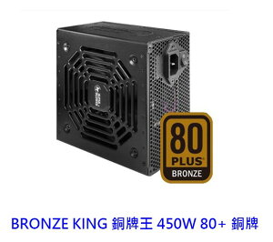 SuperFlower 振華 BRONZE KING 銅牌王 450W 80+銅牌 3年保 電供 電源供應器