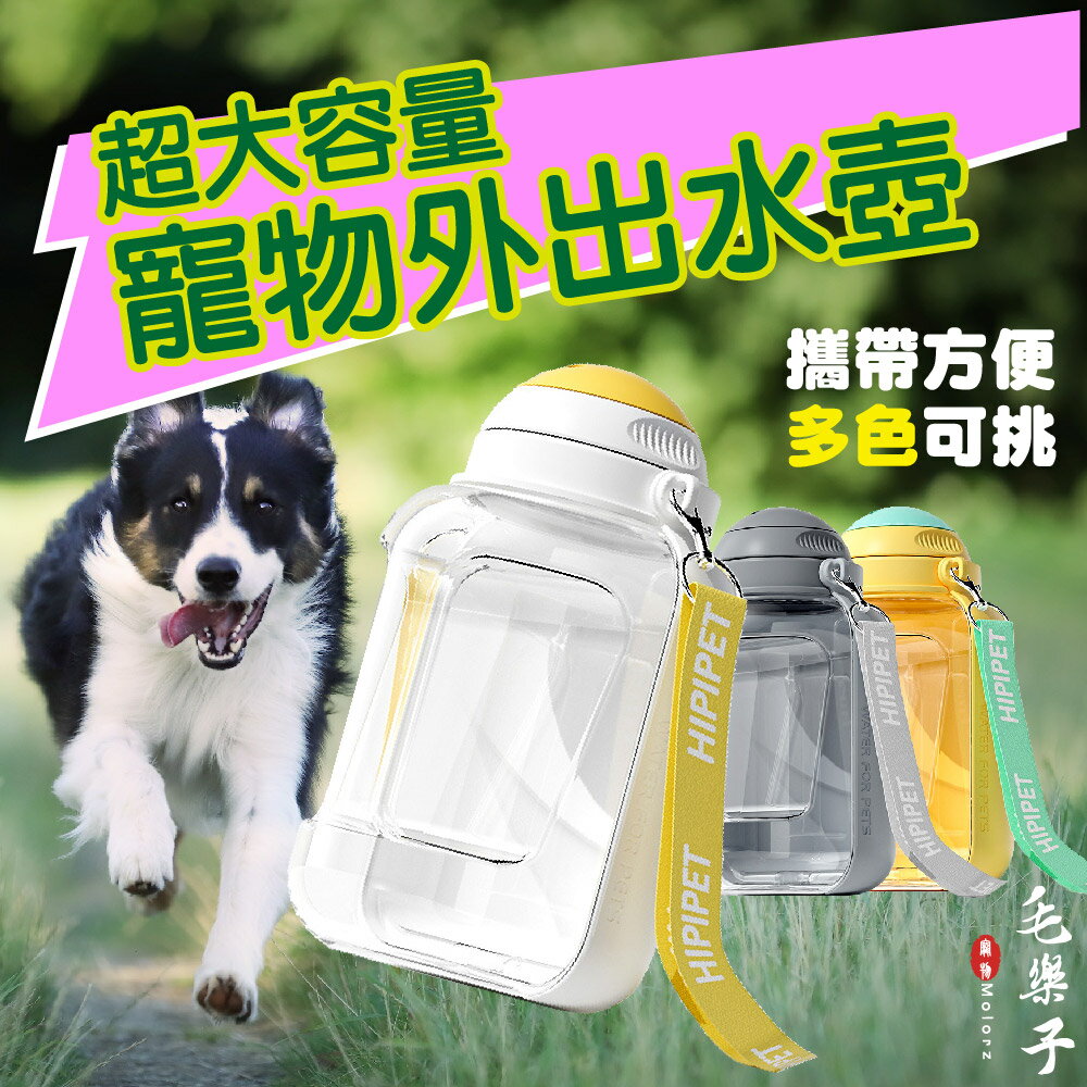 【毛樂子】外出水壺 寵物水壺 飲水器 1000ml 1500ml 外出飲水器 飲水壺 寵物隨行杯 大容量 大型犬 中型犬