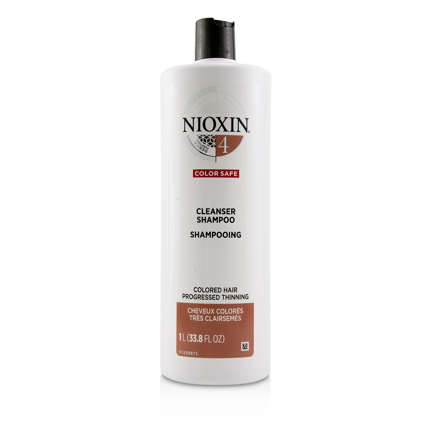 儷康絲 Nioxin - 潔淨系統4號潔淨洗髮露Derma Purifying System 4 Cleanser Shampoo(細軟髮/染燙髮)