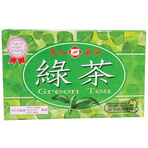 天仁茗茶 綠茶(盒) 40g【康鄰超市】