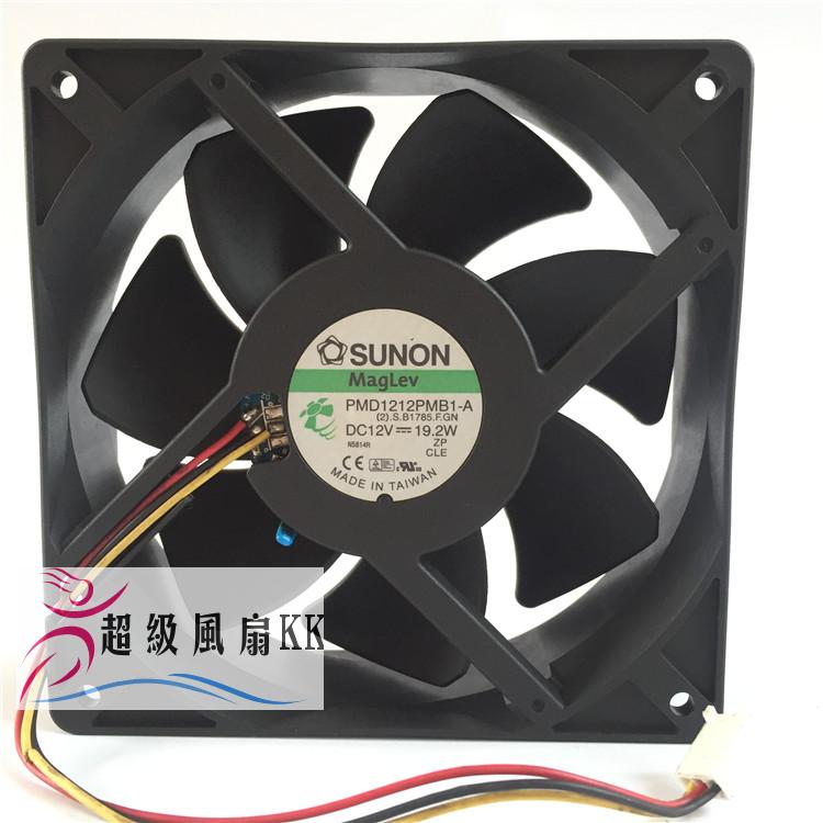 建準 PMD1212PMB1-A 12038 12V 19.2W 12CM/釐米大風量變頻器風扇