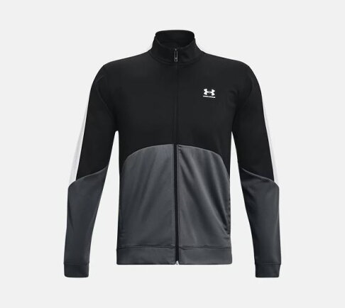 Under Armour UA 運動外套 TRICOT 外套 針織 運動 休閒 1373791-001 黑灰色 大自在 1