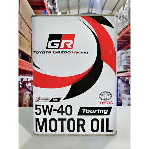 『油工廠』TOYOTA GAZOO Racing Touring 5w40 全合成酯類 GR 高階性能 渦輪 NA