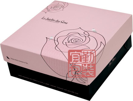 【基本量】派盒６吋.粉紅/感官花園/100個