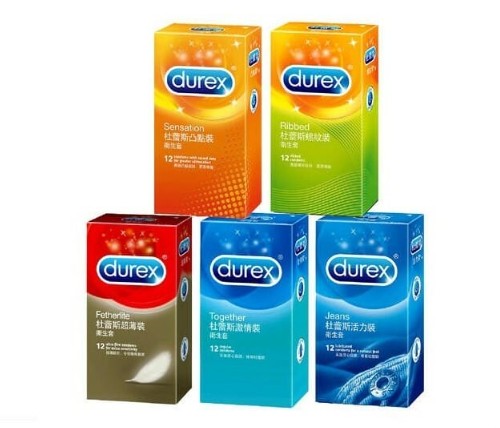 【杜蕾斯】 durex保險套3入/5入/12入(飆風/激情/活力/螺紋/綜合/勁潤/超薄/薄/凸點)