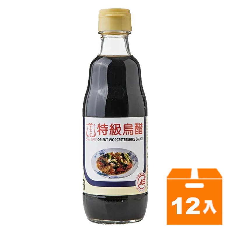 百家珍 特級烏醋270ml(12入)/箱【康鄰超市】