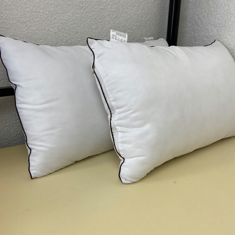 白色枕頭單雙人枕芯一隻家用酒店柔軟成人睡覺專用學生宿舍枕頭芯