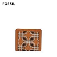送禮首選★【FOSSIL】Logan 真皮RFID防盜短夾-織線花紋 SL6321058【美國時尚品牌】 附防塵袋+提袋【全館滿額折價★FOSSIL全系列包夾送美妝蛋】