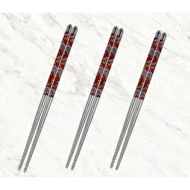 不鏽鋼印花筷子 21cm 201筷 不鏽鋼筷 不銹鋼 筷子 4雙入