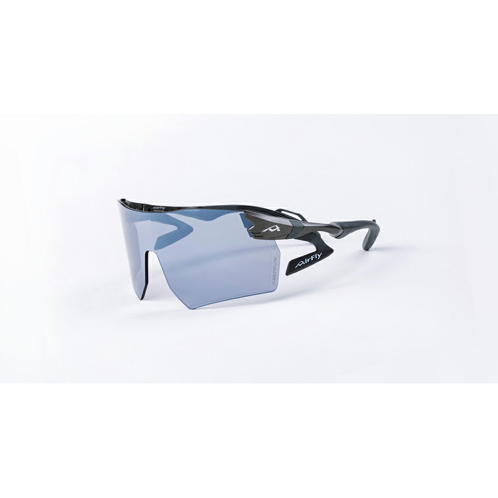 【Airfly】AF305CYMT-C6 無鼻墊運動太陽眼鏡 炭灰色