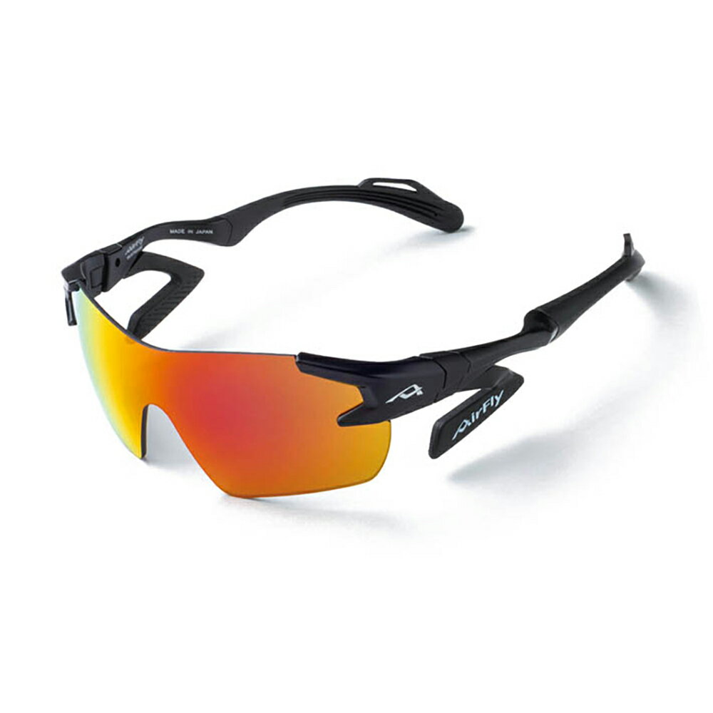 【Airfly】AF901-C1K 無鼻墊運動太陽眼鏡 兒童款 經典黑
