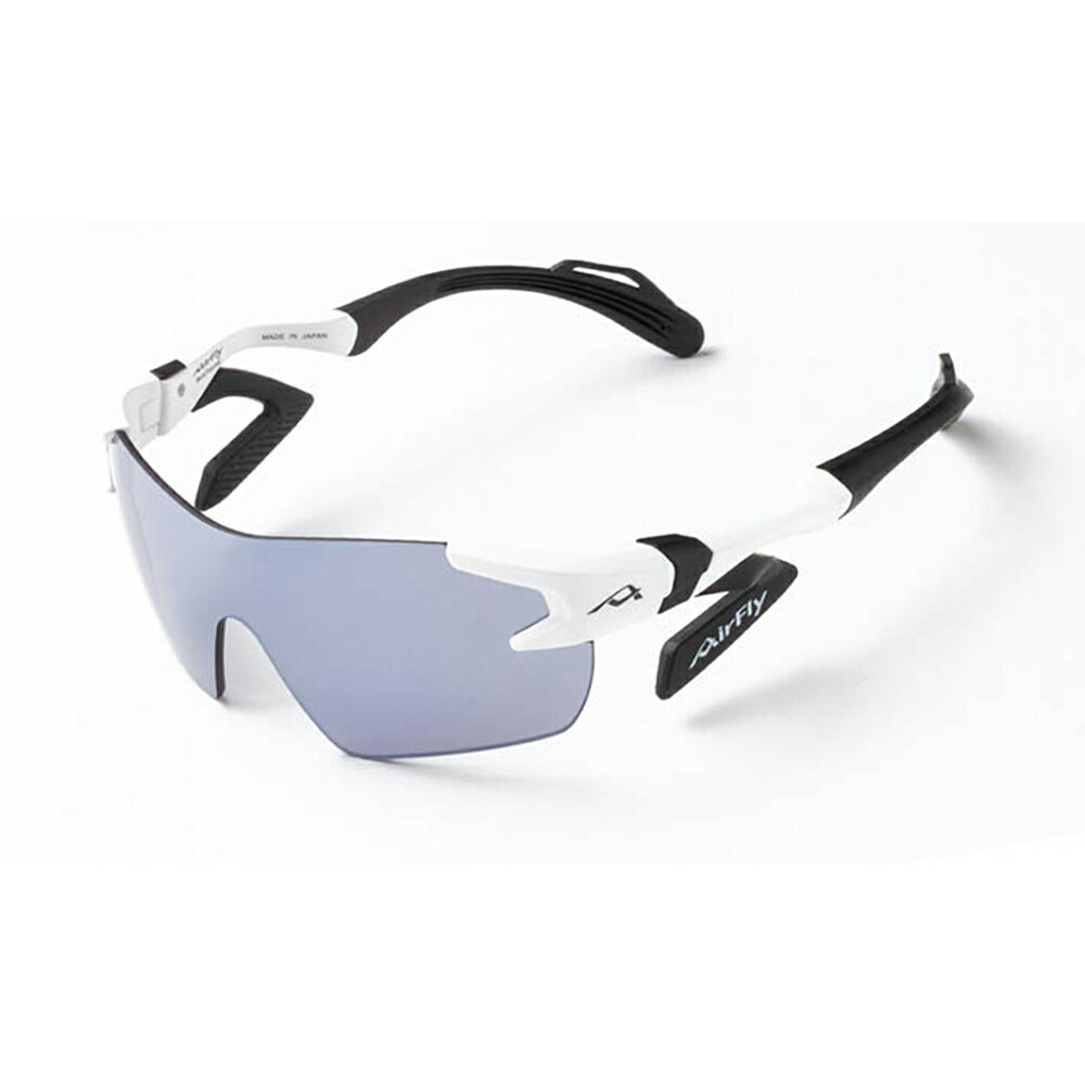 【Airfly】AF901-C2K 無鼻墊運動太陽眼鏡 兒童款 經典白/黑