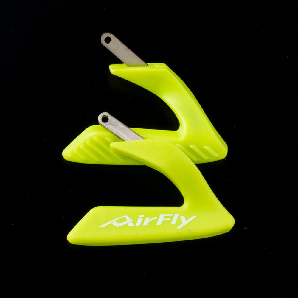 【AirFly】無鼻墊運動眼鏡 客製化配色 專利側托  螢光黃  Accumulator Side Pad