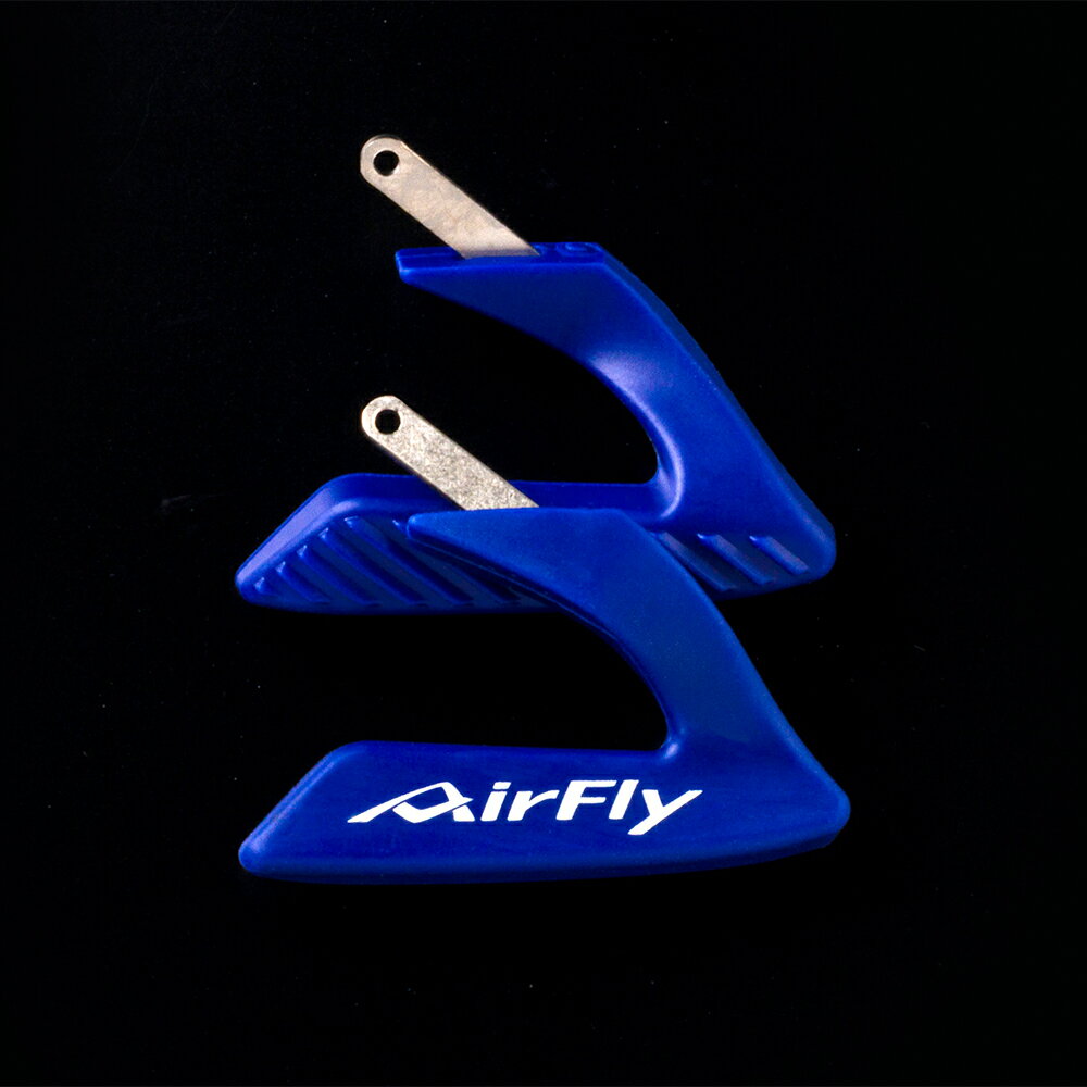 【Airfly】無鼻墊運動眼鏡 客製化配色 專利側托  深藍色  Accumulator Side Pad
