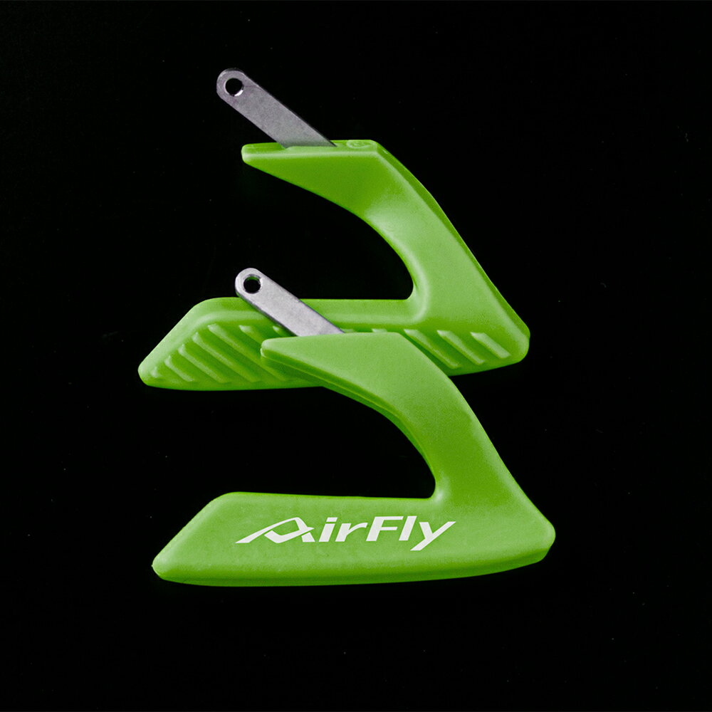【Airfly】無鼻墊運動眼鏡 客製化配色 專利側托  綠色  Accumulator Side Pad