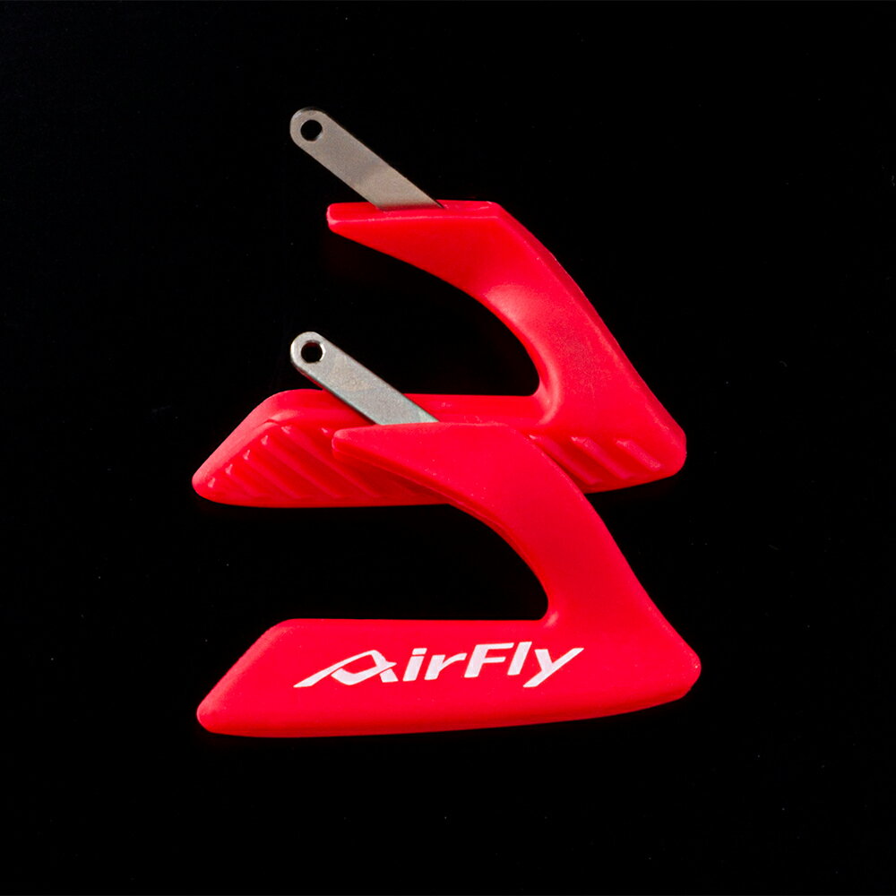 【Airfly】無鼻墊運動眼鏡 客製化配色 專利側托 鮭魚紅 Accumulator Side Pad