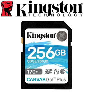 Kingston 金士頓 256GB SDXC SD UHS-I U3 V30 記憶卡 SDG3/256GB