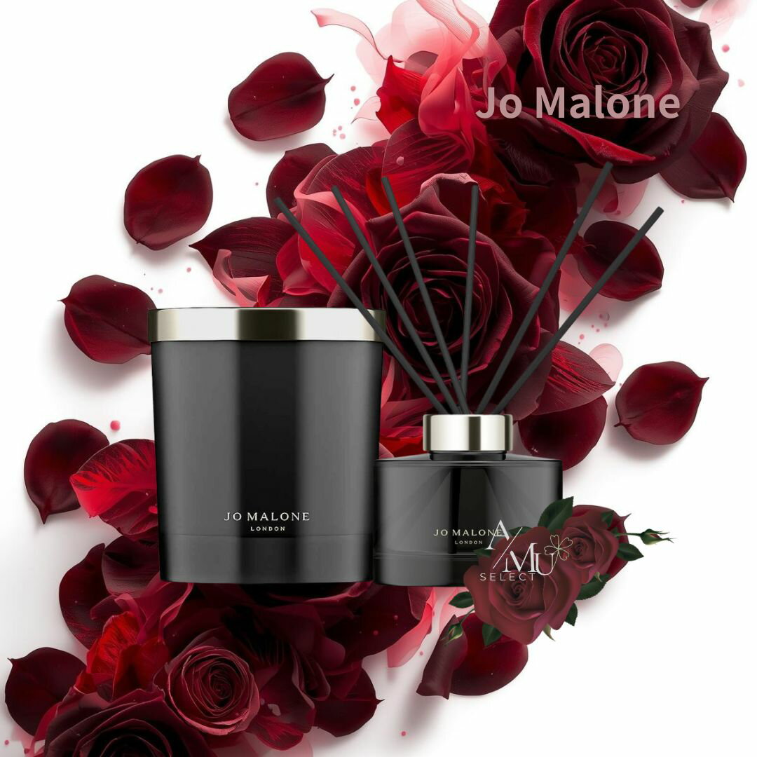 【Jo Malone】祖馬龍 絲絨玫瑰與烏木限定禮盒 擴香+蠟燭｜保養換新妝⚡專櫃保養彩妝 品牌香氛