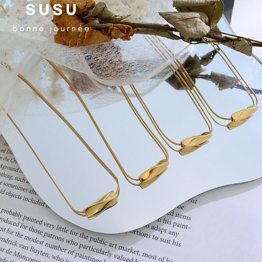 SU SU︱小金塊項鍊 ❤️日韓 明星 熱銷 925純銀 防過敏 珍珠 飾品 耳環 項鍊 手鍊 穿搭 百搭 時尚