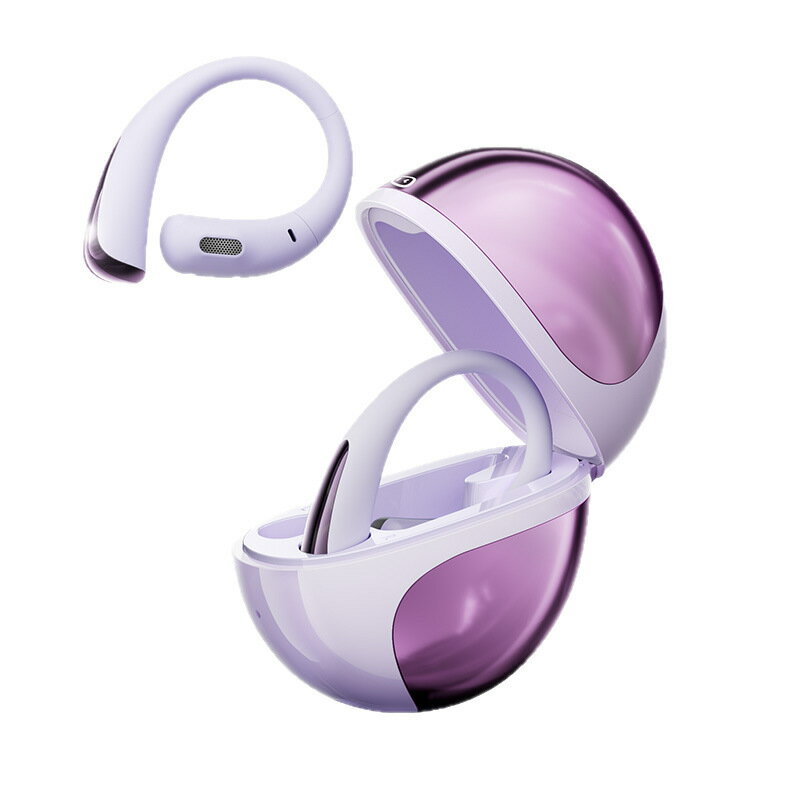 小度S200藍牙耳機智慧AI開放式氣傳導同聲翻譯無線運動掛耳式耳機【Snowbelle優選】