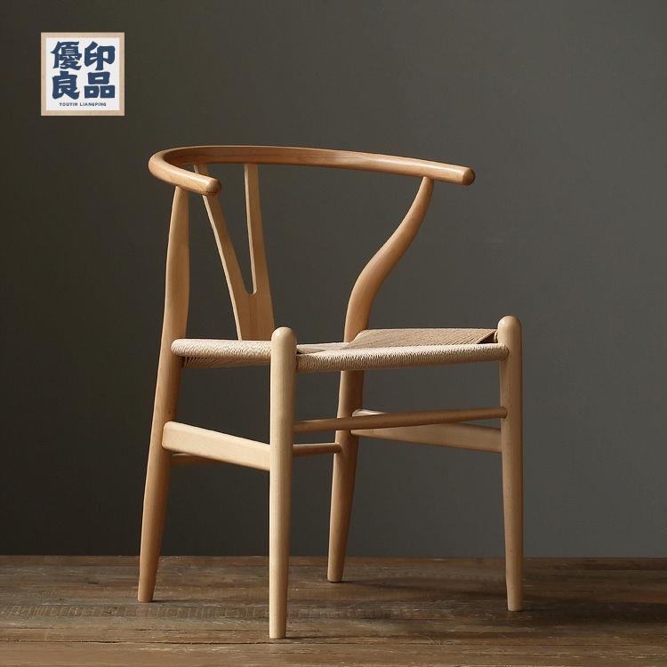 工廠直銷 【ins風設計感椅子】品質傢俱 北歐實木餐椅子y椅餐椅休閒實木椅子凳子靠背椅現代簡約創意椅子 椅子 凳子特惠/開立發票 全館折扣 y5415