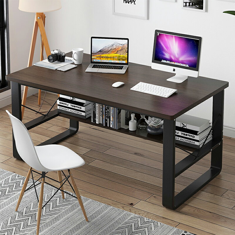 電腦桌簡約臺式辦公桌家用學生簡易書桌租房臥室寫字桌學習小桌子