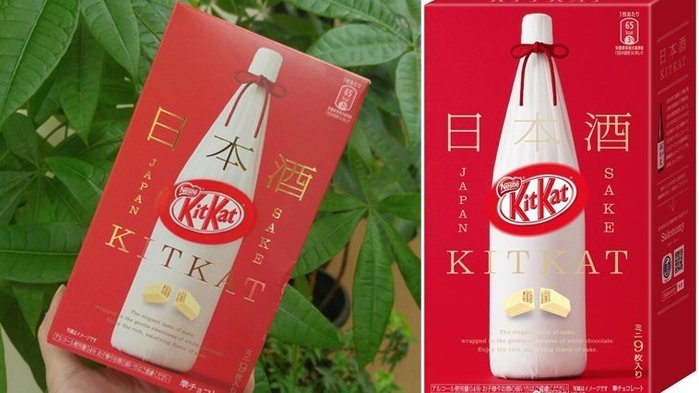 期間限定日本超人氣kit kat清酒滿壽泉日本酒kitkat梅酒/柚子酒巧克力棒9枚入過年禮盒-日本製 3