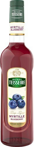 Teisseire 糖漿果露-藍莓風味 Blueberry Syrup 法國頂級天然糖漿 700ml-效期2023.11【良鎂咖啡精品館】