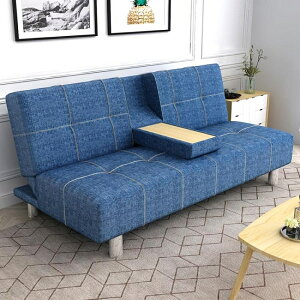 折疊沙發 可折疊沙發床兩用簡易小戶型沙發多功能現代簡約單人雙人懶人沙發 全館85折起 JD