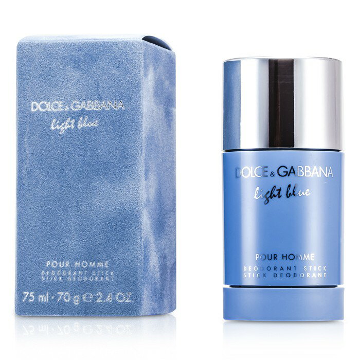 Dolce & Gabbana 杜嘉班納 淺藍男性體香膏Homme Light Blue Deodorant Stick  75ml/2.5oz