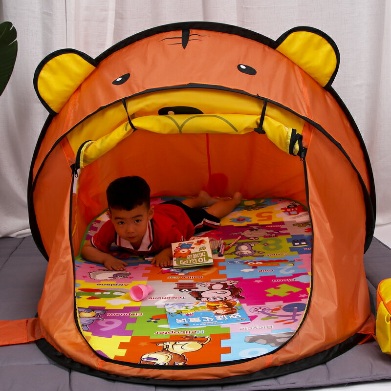 兒童帳篷室內外可睡覺男女孩寶寶過家家折疊小房子玩具游戲裝飾燈