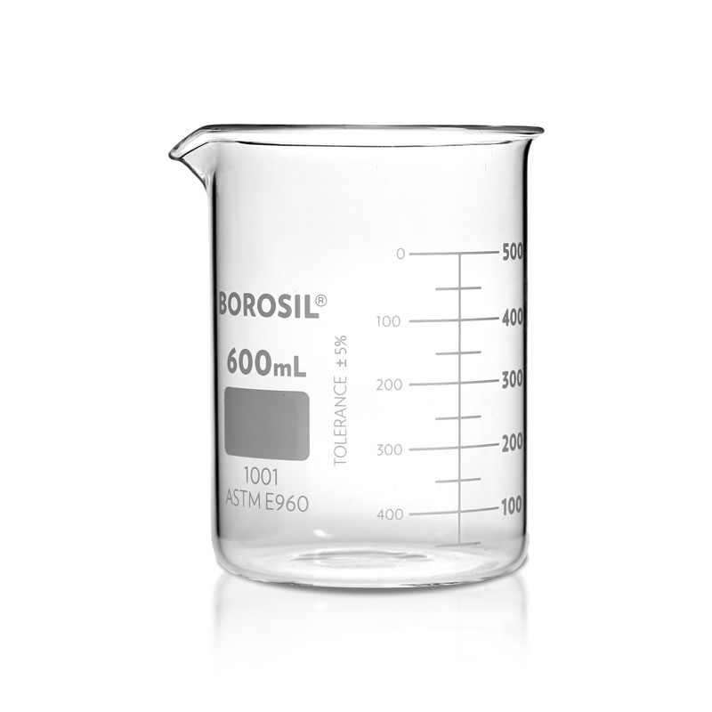 《BOROSIL》低型燒杯 Beaker, Griffin, Low Form