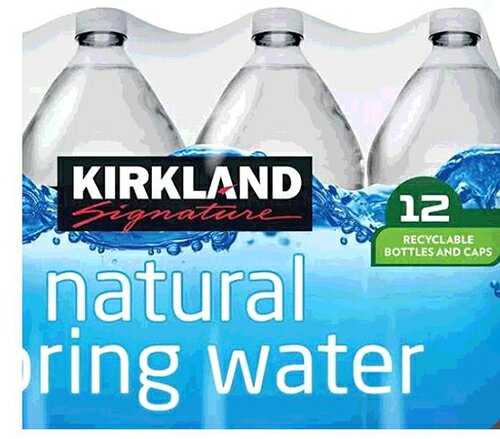 [COSCO代購4] W1501720 Kirkland Signature 科克蘭 泉水 1.5公升 X 12瓶