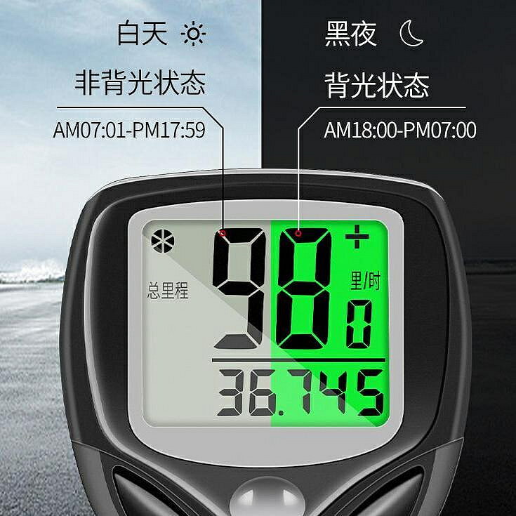 馬錶適用捷安特公路山地自行車碼表騎行測速器里程錶邁速表時速表