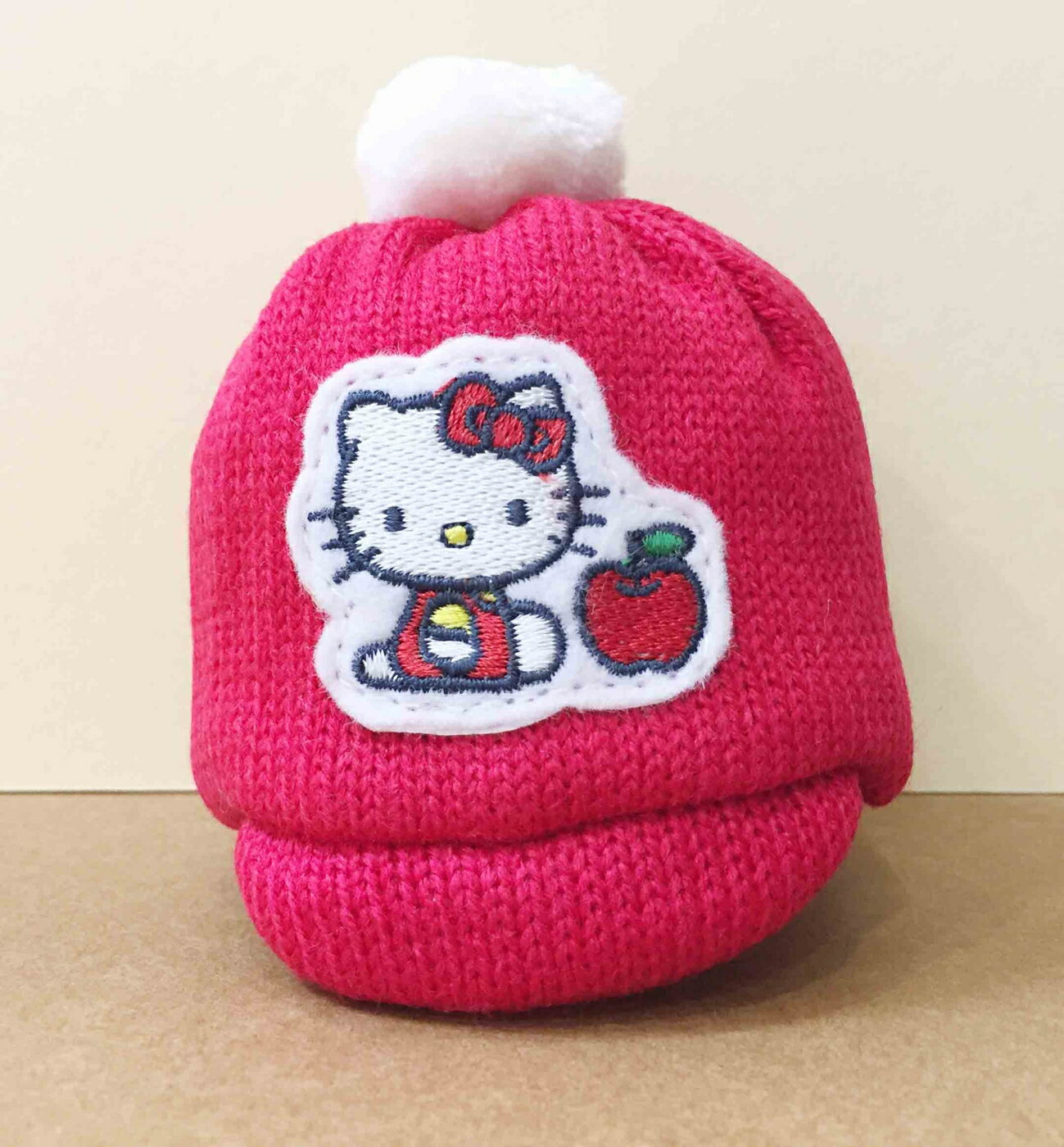【震撼精品百貨】Hello Kitty 凱蒂貓-零錢包-KITTY帽子造型-紅色 震撼日式精品百貨