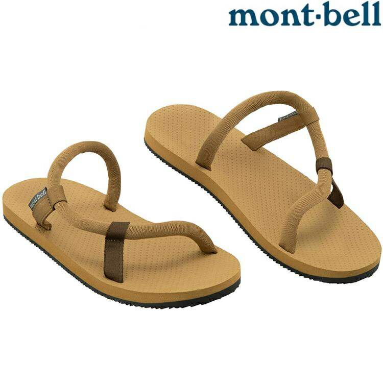Mont-Bell Sock-on sandals 日系圓織帶休閒拖鞋/戶外涼鞋 1129476 TN 卡其