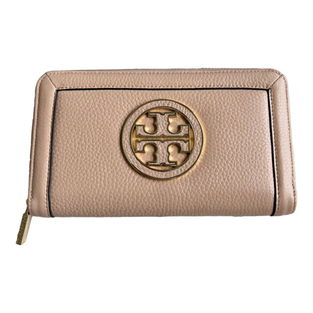 精選★TORY BURCH 時尚經典拉鍊款進口摔紋皮 女款錢包手拿包錢夾包 12159~【母親節禮物★菲尼斯 國際精品3折起 春夏新品 換季下殺】