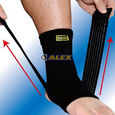 ALEX 護具T-25 護腳踝 繃帶型人性化護踝(只) 護具【大自在運動休閒精品店】