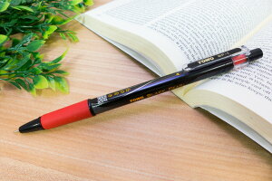 【文具通】TOWO 東文 BP-1 黑珍珠 中油筆 自動 原子筆 0.7 紅 A1011547