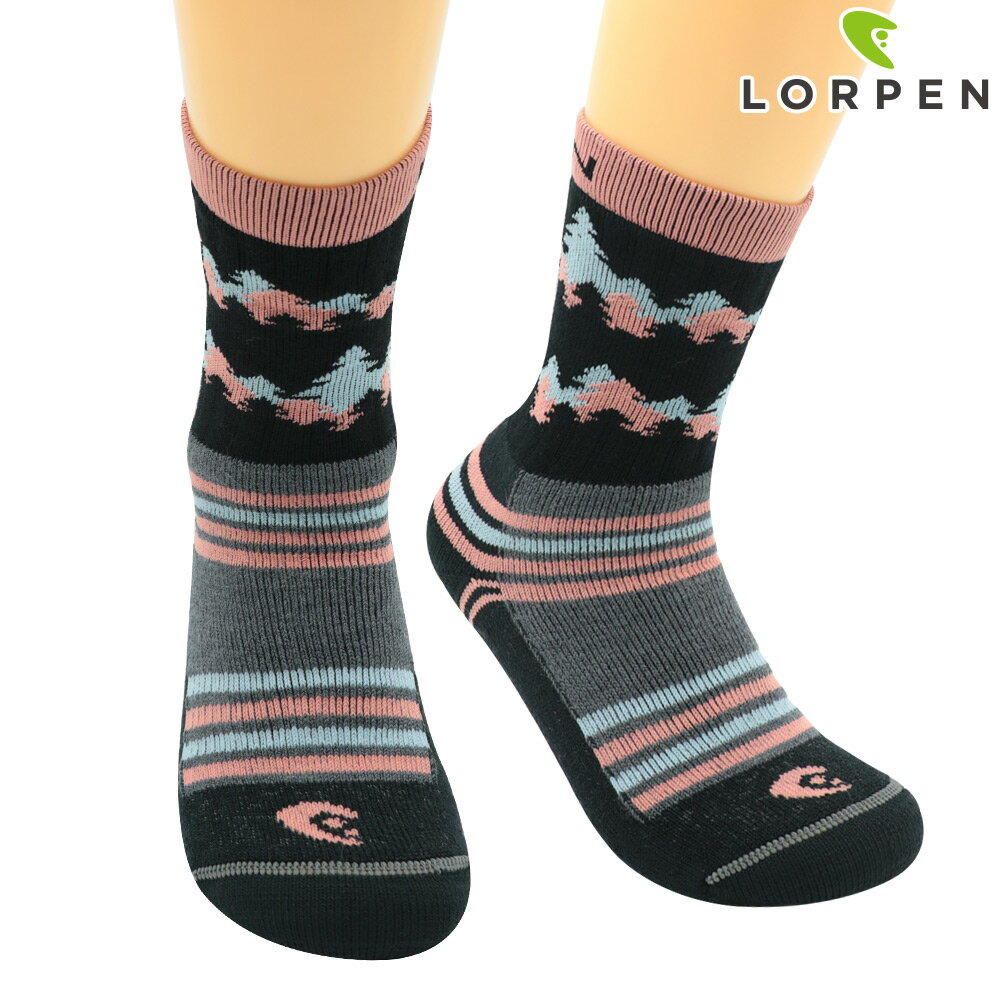 Lorpen T3 女 Primaloft 美麗諾羊毛健行襪 MMHW(III) / 城市綠洲(襪子 保暖襪 健行襪 羊毛襪)