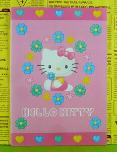 【震撼精品百貨】Hello Kitty 凱蒂貓 筆記本 側坐 花【共1款】 震撼日式精品百貨