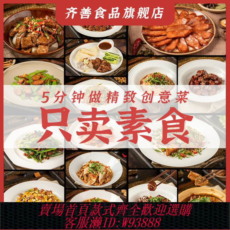 {可刷卡 打統編}齊善素食全家福食品大全佛家寺院純素肉零食齋菜年貨高階禮盒禮包