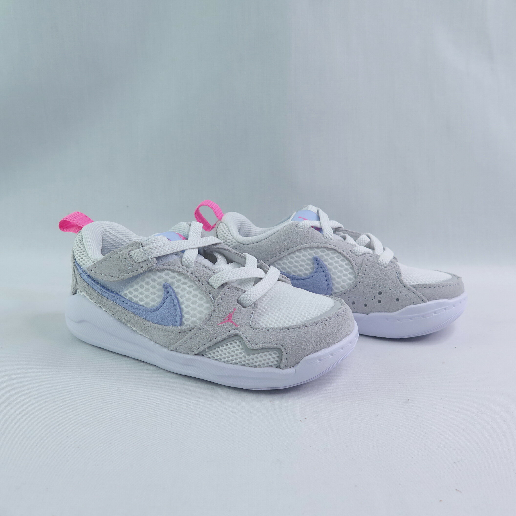 NIKE Jordan HQ0508140 小童 休閒鞋 CMFT Era 魔鬼氈 網布 麂皮 藍【iSPORT愛運動】