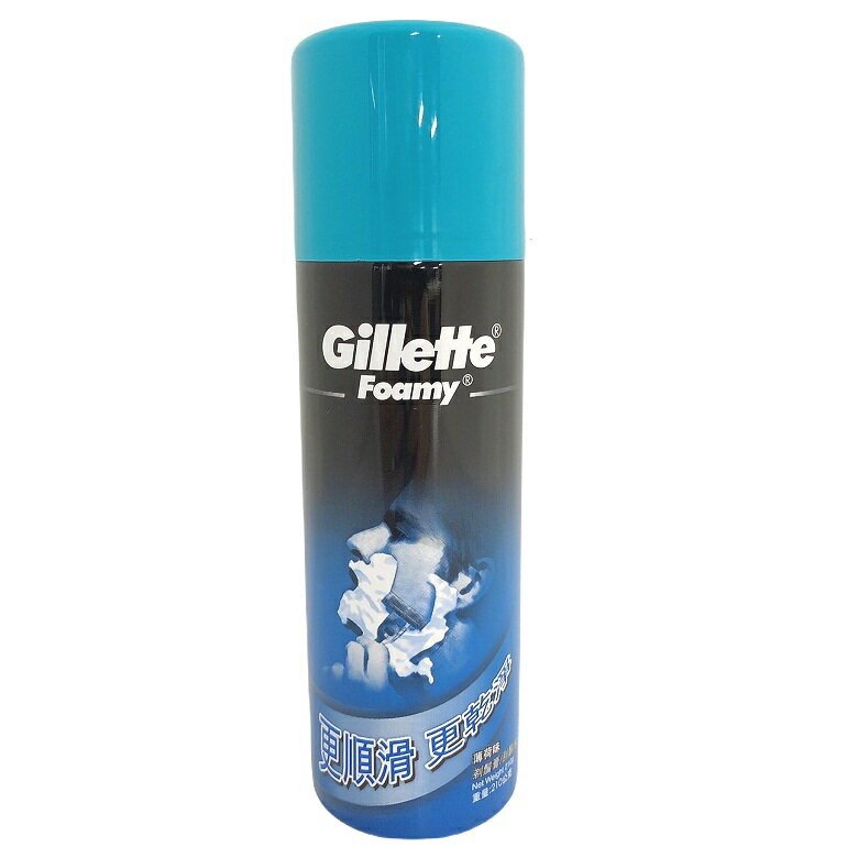 Gillette 吉列刮鬍泡-薄荷(210g/罐) [大買家]
